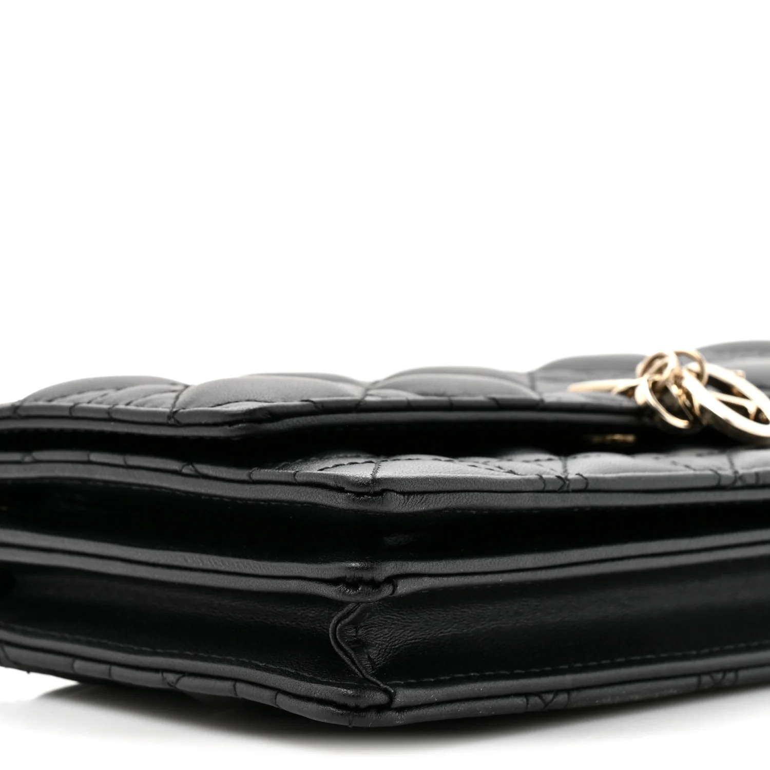 Lambskin Cannage Mini My Dior Bag Black - Image 11