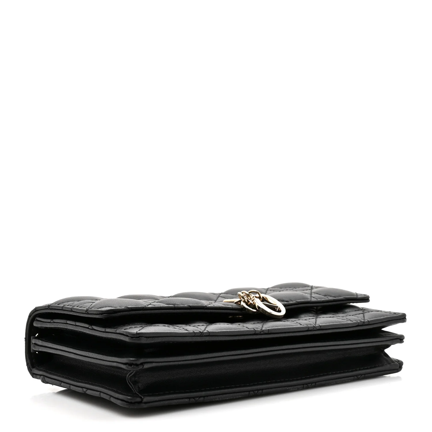 Lambskin Cannage Mini My Dior Bag Black - Image 4