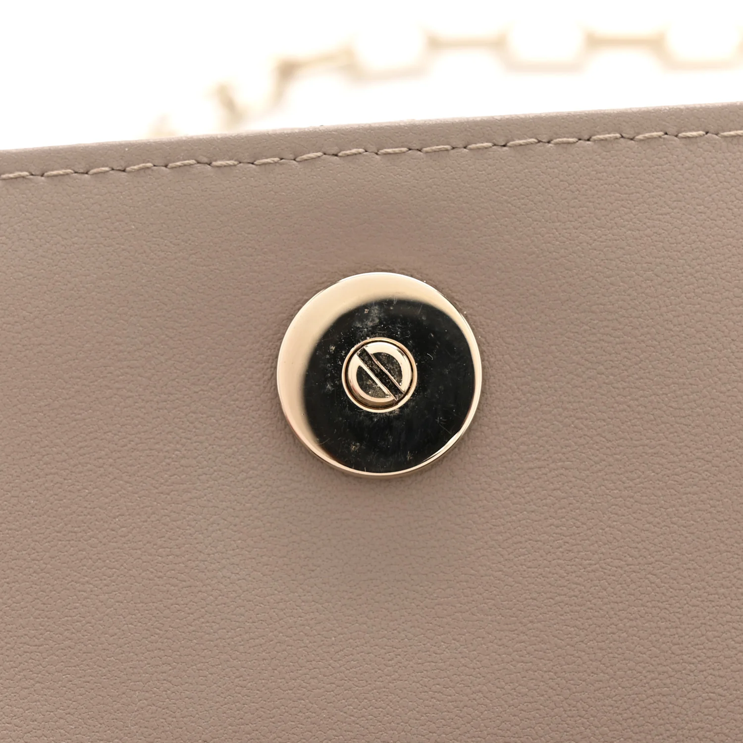 Lambskin Cannage Mini My Dior Bag Powder Beige - Image 11
