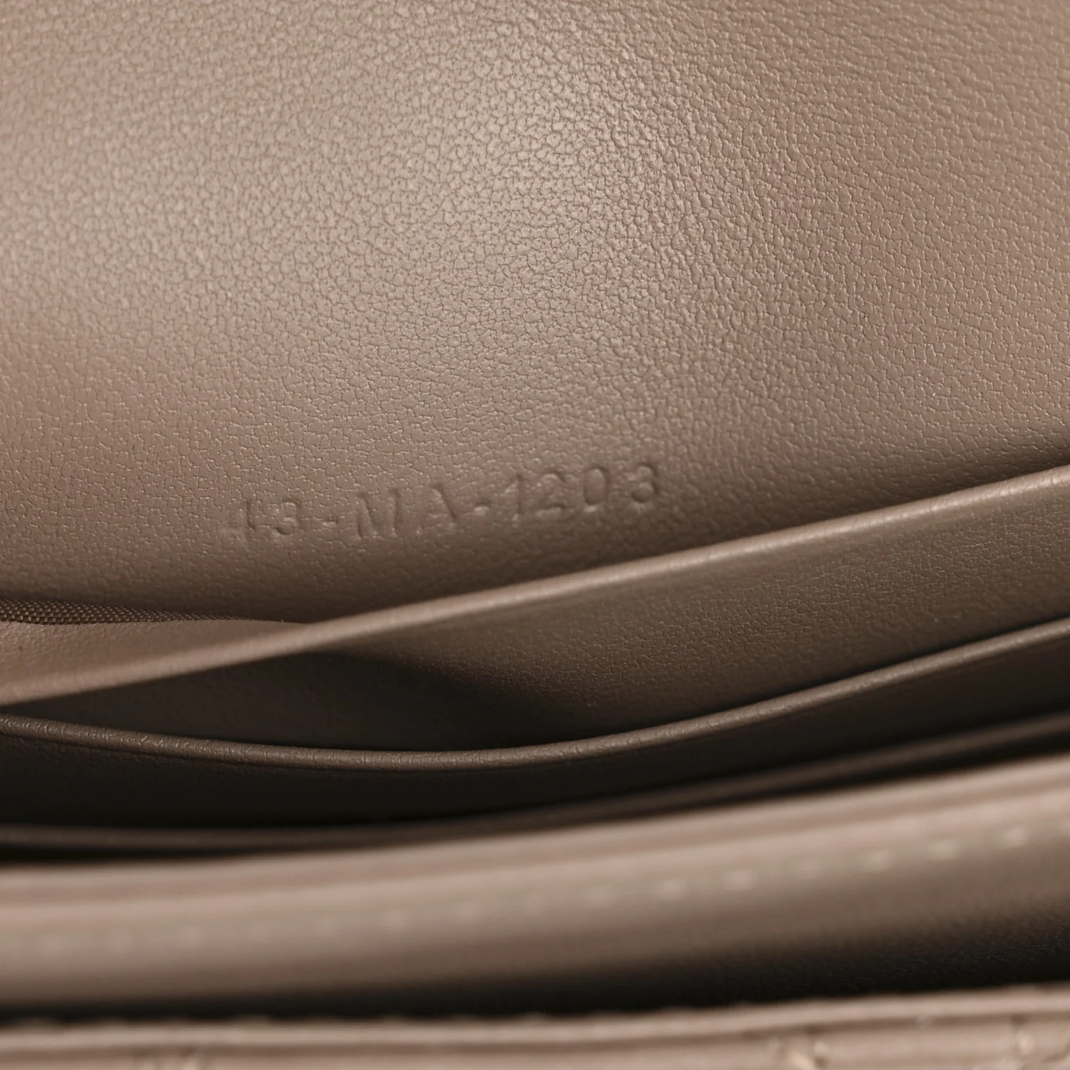 Lambskin Cannage Mini My Dior Bag Powder Beige - Image 7