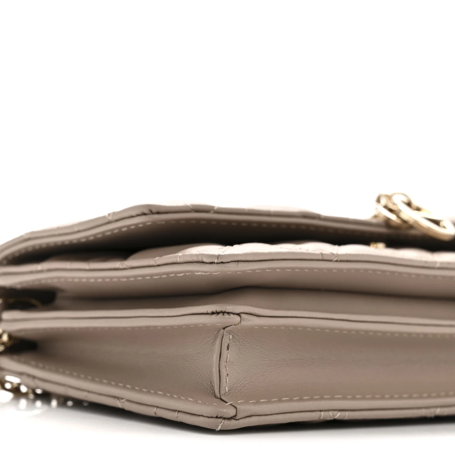 Lambskin Cannage Mini My Dior Bag Powder Beige - Image 9