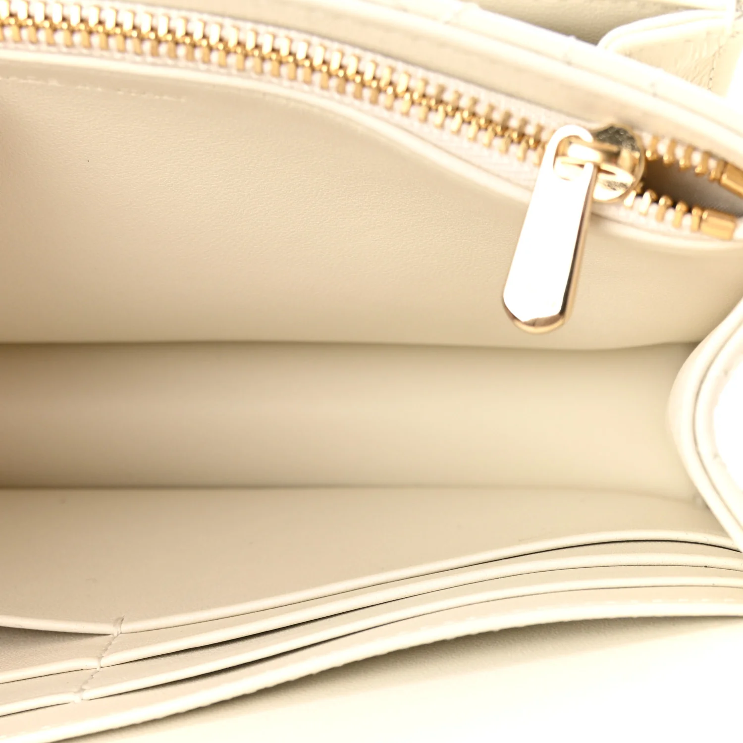 Lambskin Cannage Miss Dior Chain Pouch Latte - Image 5