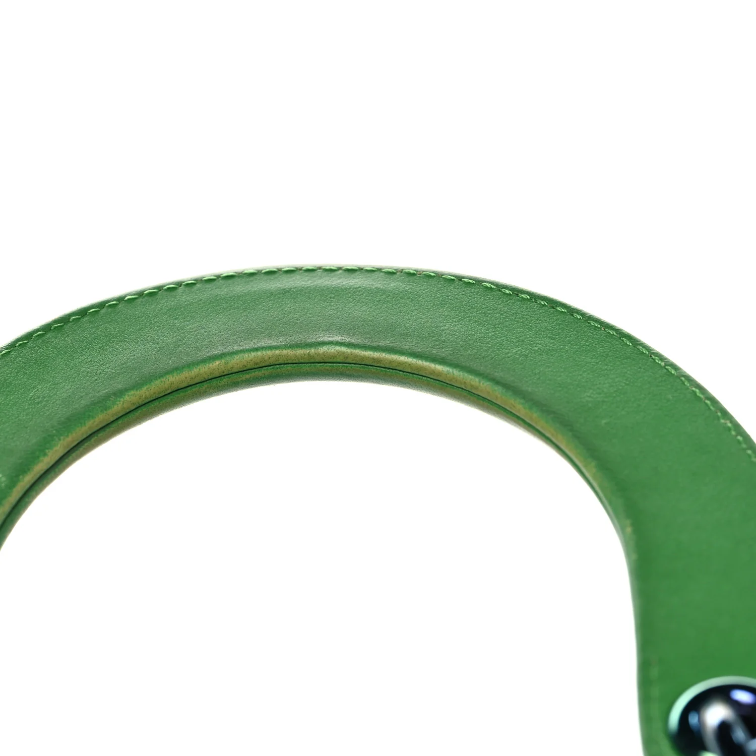 Lambskin Cannage Small Lady Dior Bright Green - Image 13