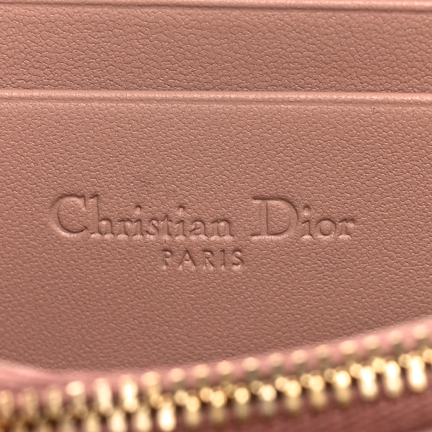 Lambskin Cannage Small Lady Dior Voyageur Coin Purse Rose Des Vents - Image 6
