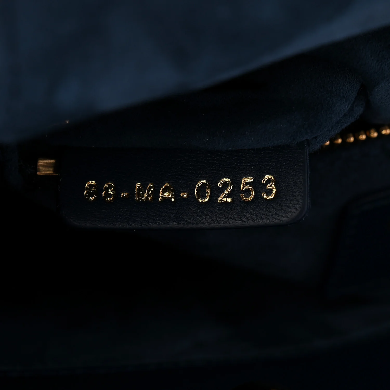 Lambskin Cannage Small My ABCDior Lady Dior Blue - Image 13