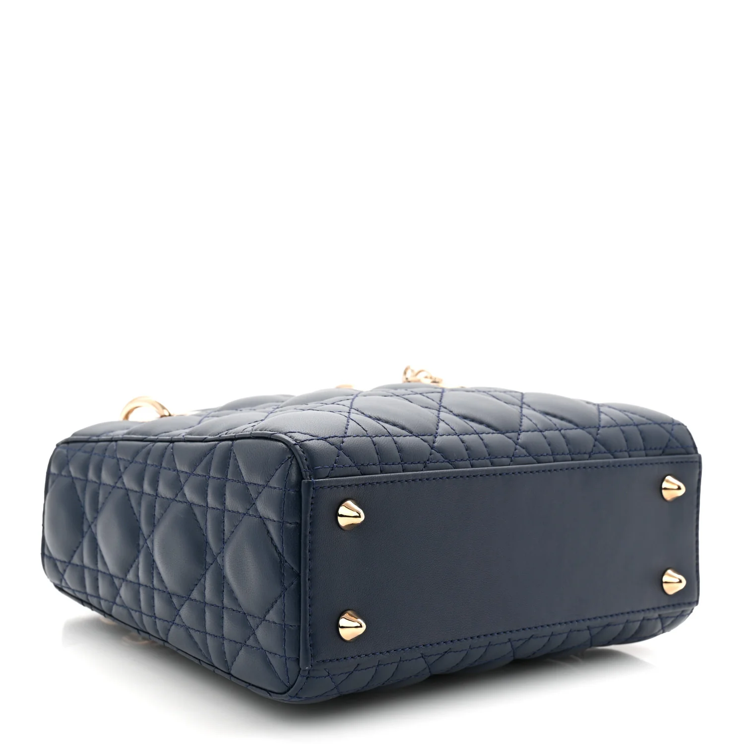 Lambskin Cannage Small My ABCDior Lady Dior Blue - Image 6