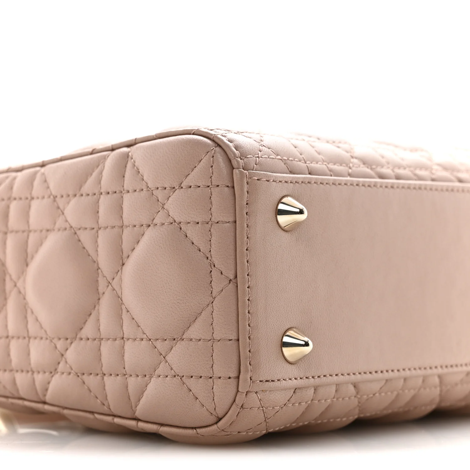 Lambskin Cannage Small My ABCDior Lady Dior Blush - Image 9