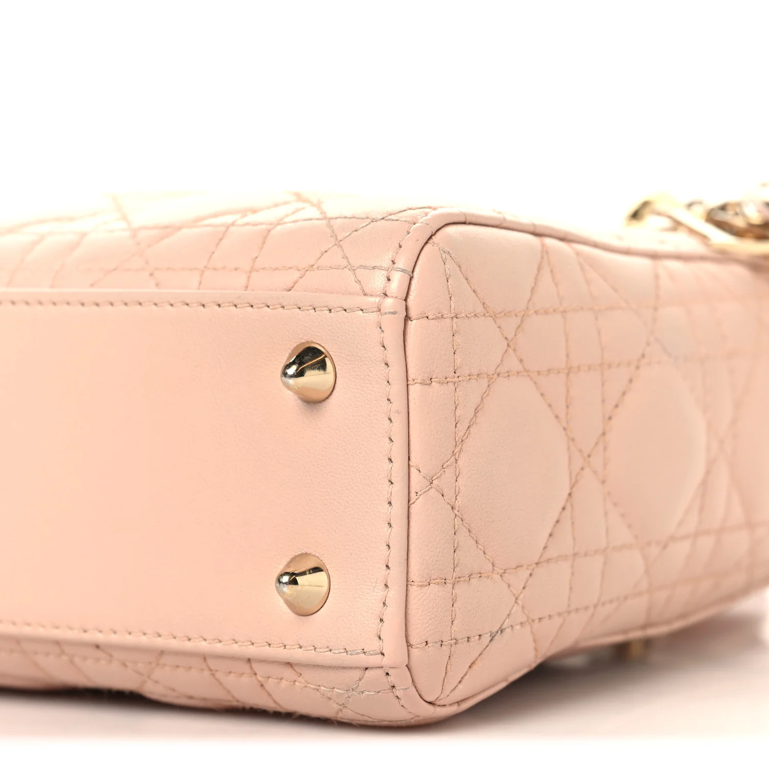 Lambskin Cannage Small My ABCDior Lady Dior Light Pink - Image 10