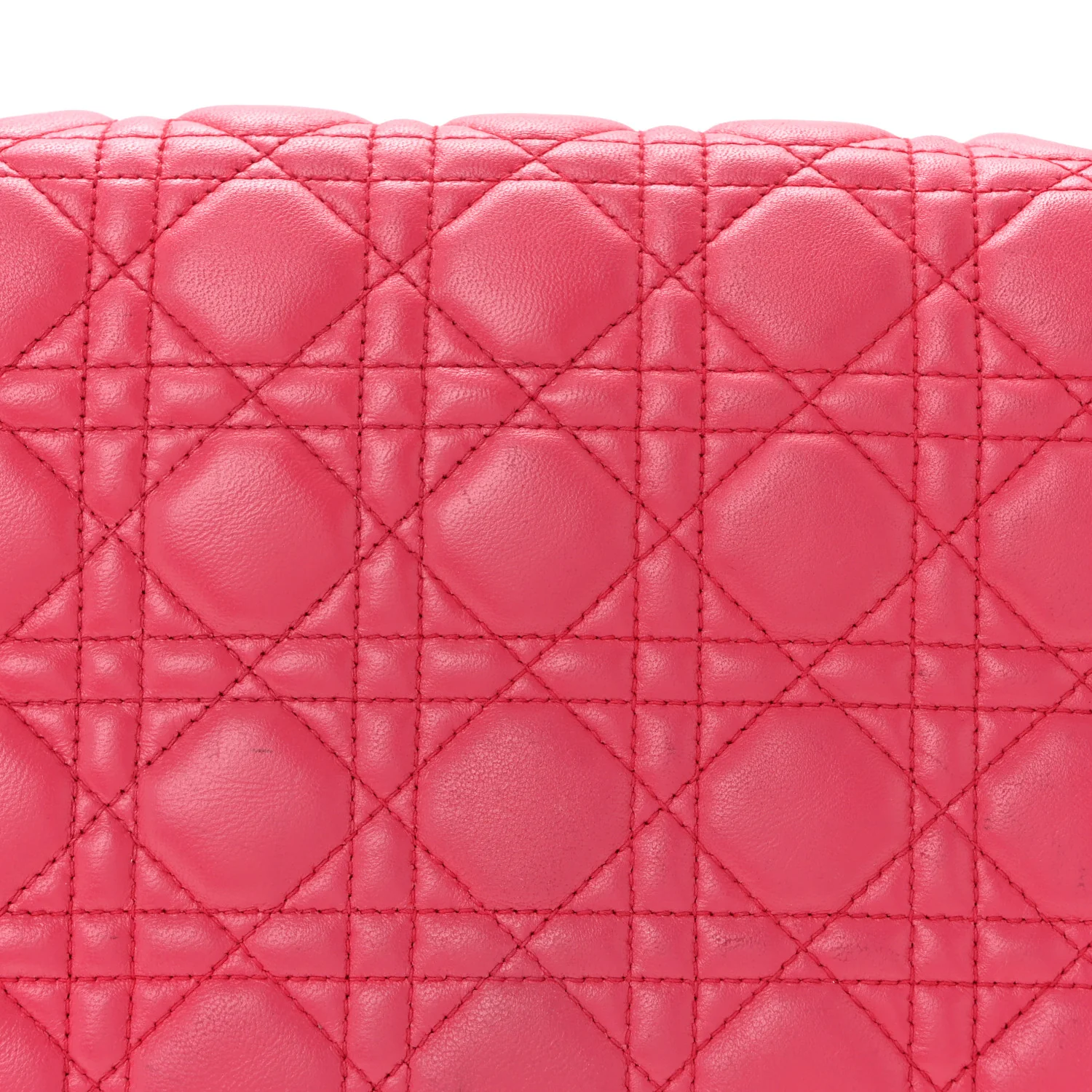Lambskin Cannage Soft Flap Bag Pink - Image 8