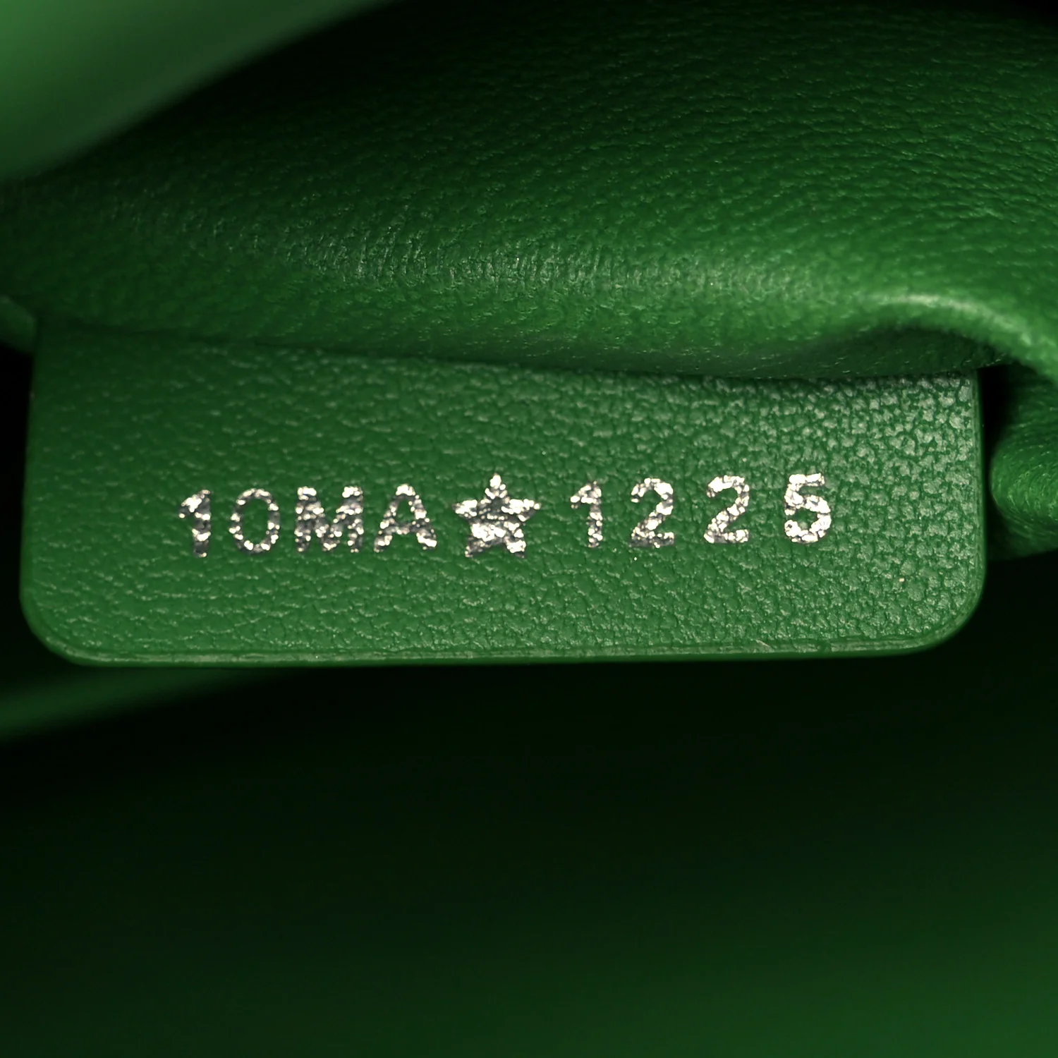 Lambskin Clover Allover Embroidered Mini Lady Dior Lucky Green - Image 7