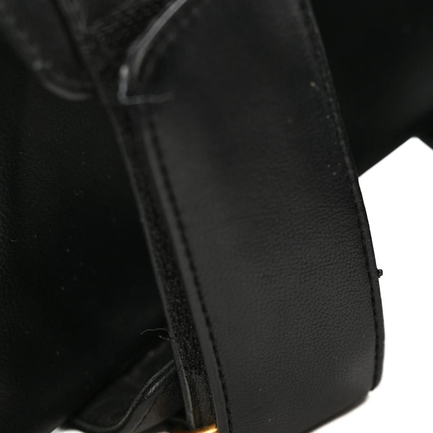 Lambskin Dioract 10mm Sandals 36.5 Black - Image 10