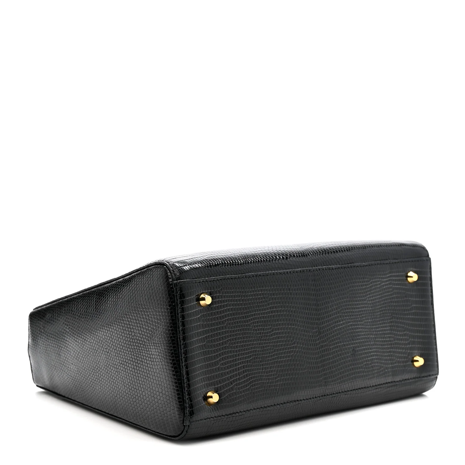 Lizard Medium Lady Dior Black - Image 4