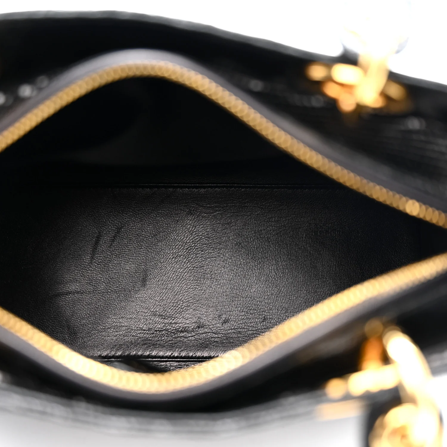 Lizard Medium Lady Dior Black - Image 5
