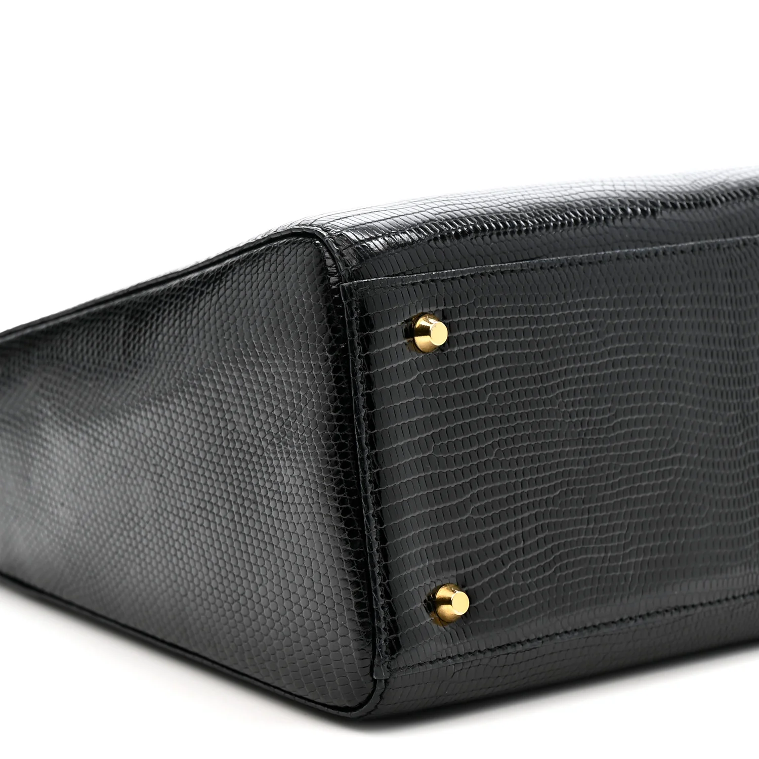 Lizard Medium Lady Dior Black - Image 9
