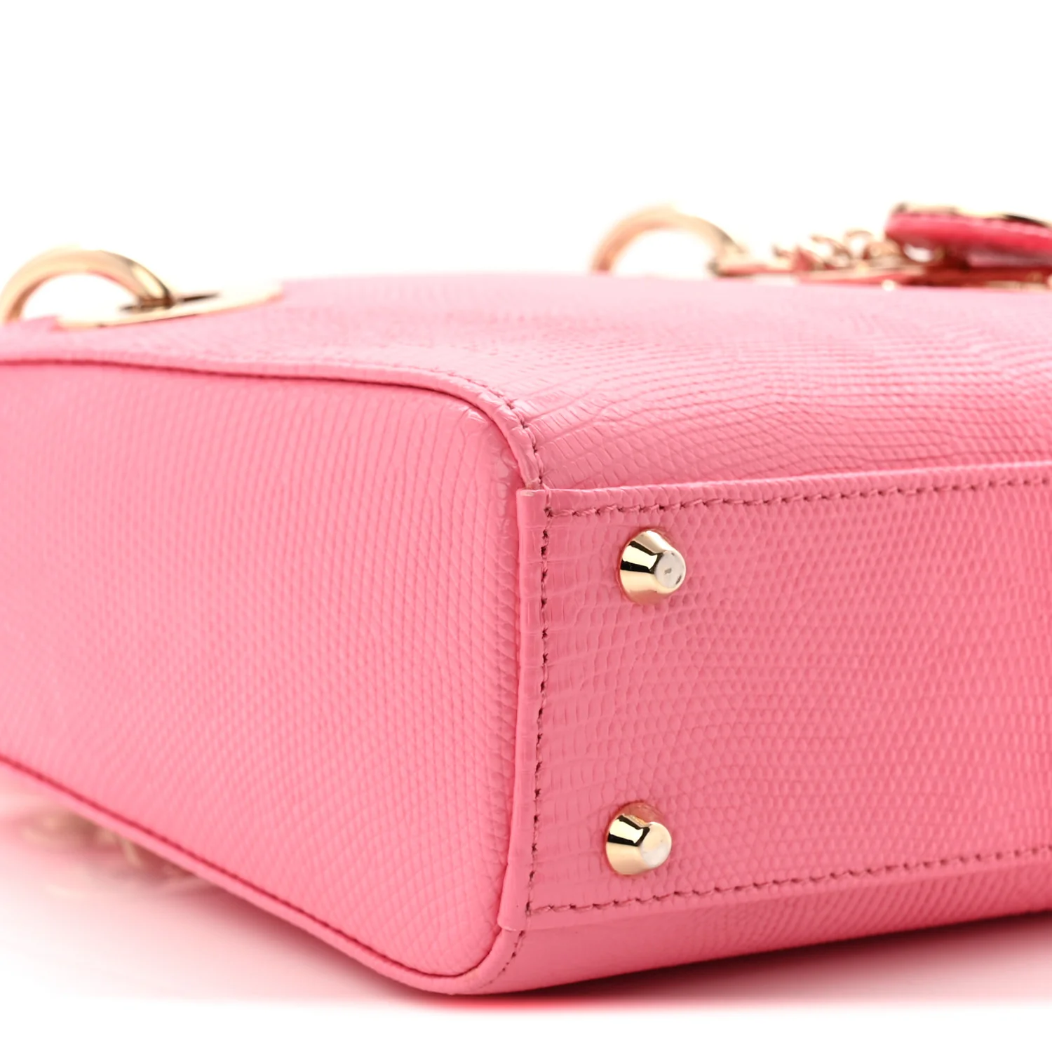 Lizard Mini Lady Dior Pink - Image 7