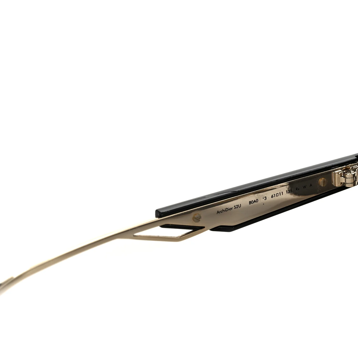 Metal ArchiDior S2U Sunglasses Gold - Image 5