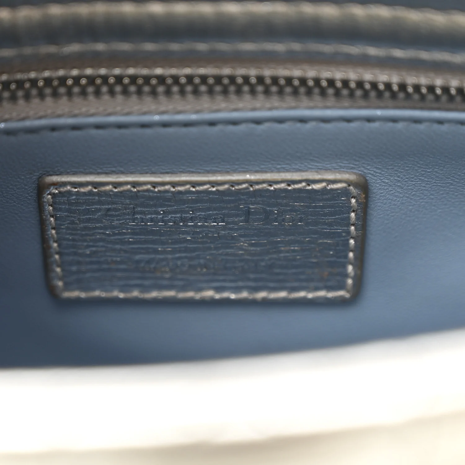 Metallic Grained Calfskin Cannage Small Lucky Badges My Lady Dior Silver - Image 6
