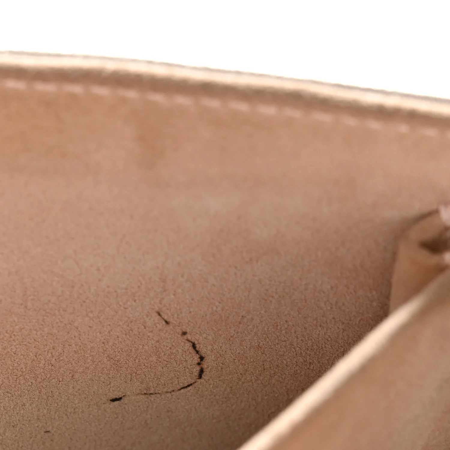 Metallic Grained Calfskin Small Diorama Flap Bag Copper - Image 11
