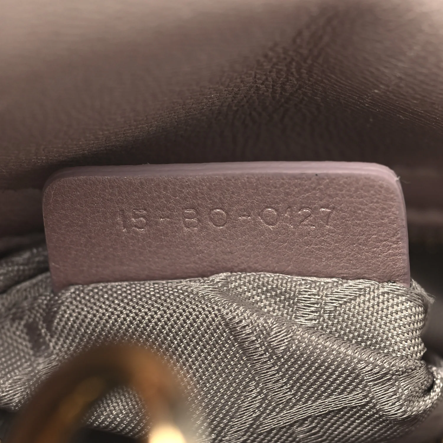 Metallic Lambskin Cannage Mini Lady Dior Lotus - Image 7