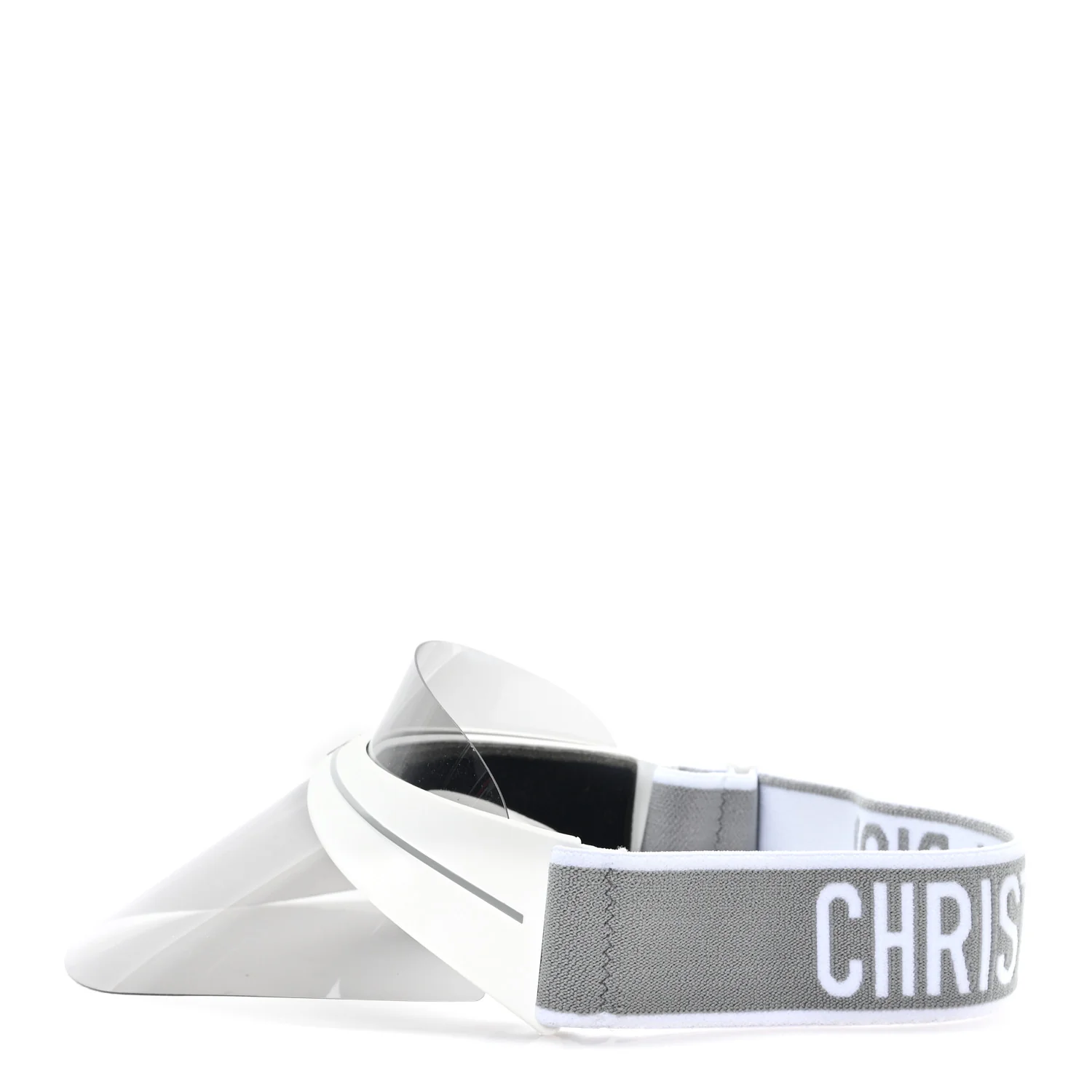 Mirrored DiorClub1 Sun Visor Grey - Image 4