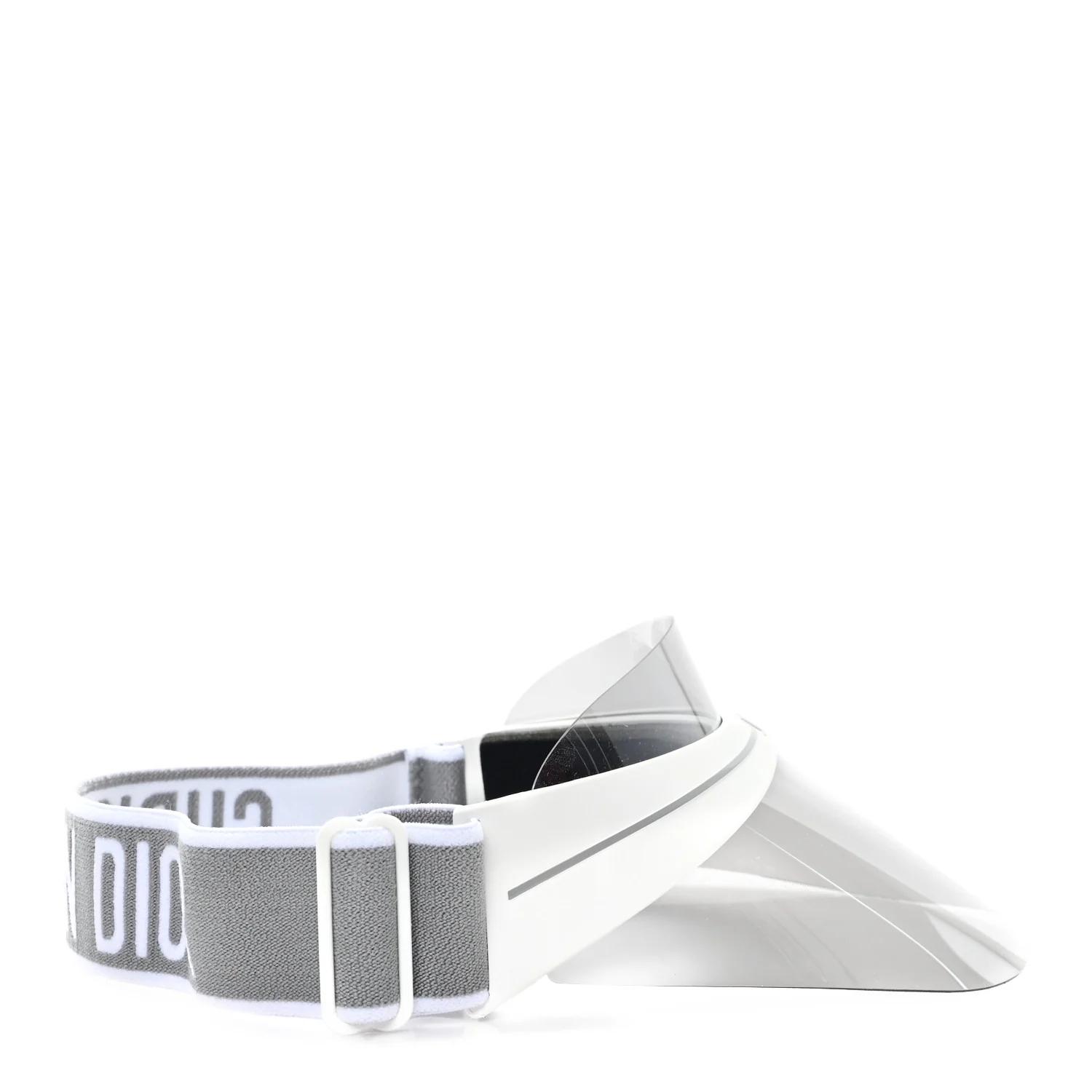 Mirrored DiorClub1 Sun Visor Grey - Image 6