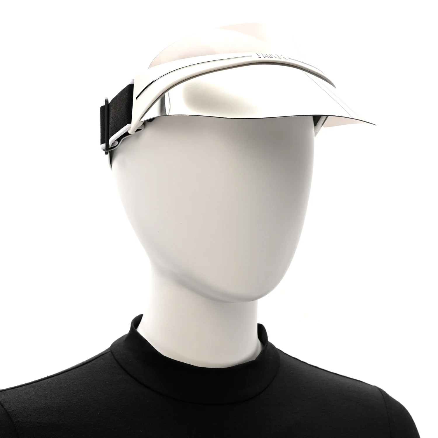 Mirrored DiorClub1 Sun Visor Silver - Image 2