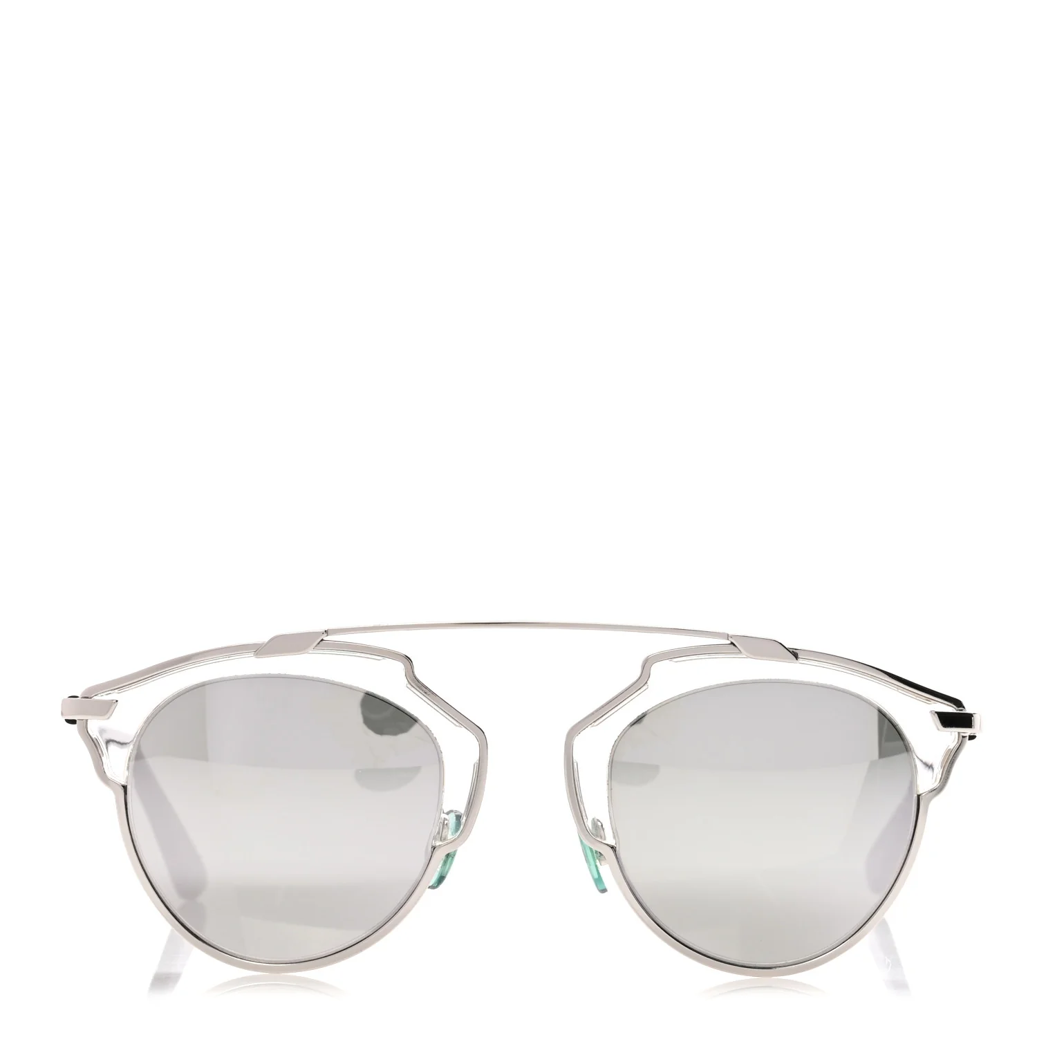 Mirrored So Real Sunglasses Silver - Image 2