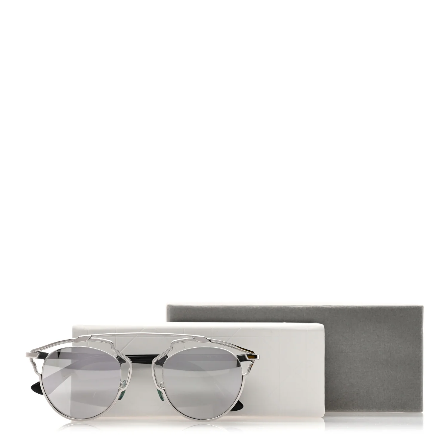 Mirrored So Real Sunglasses Silver - Image 8