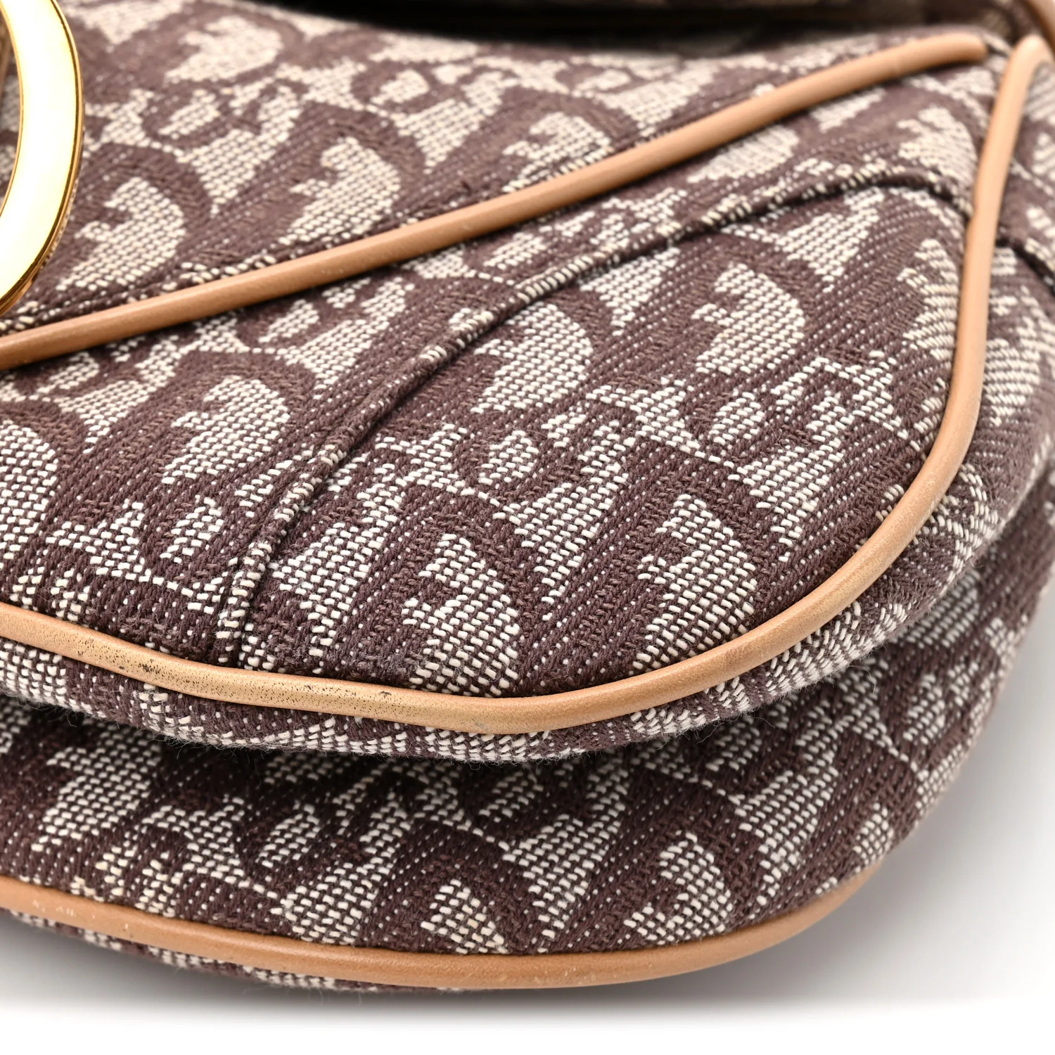 Monogram Double Saddle Bag Brown - Image 15