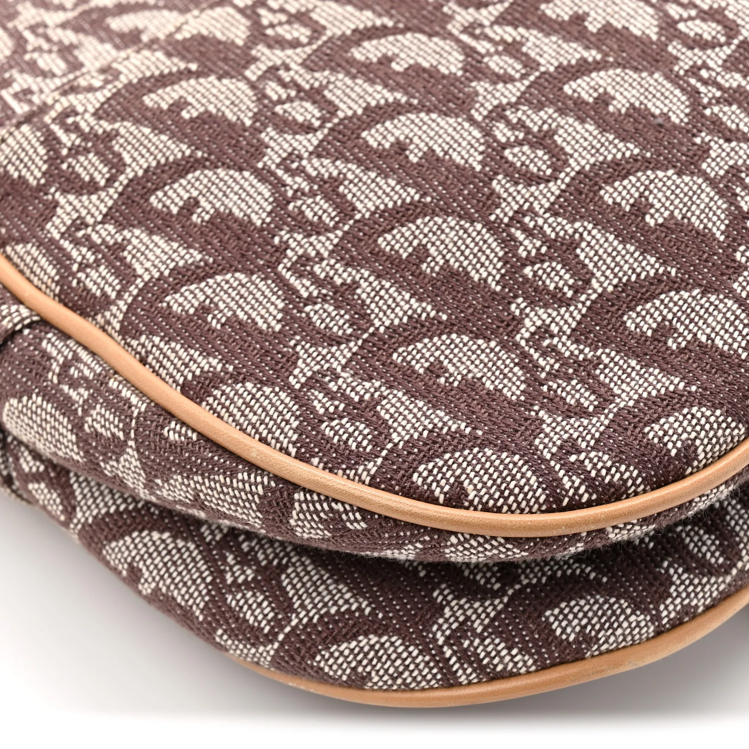 Monogram Double Saddle Bag Brown - Image 16