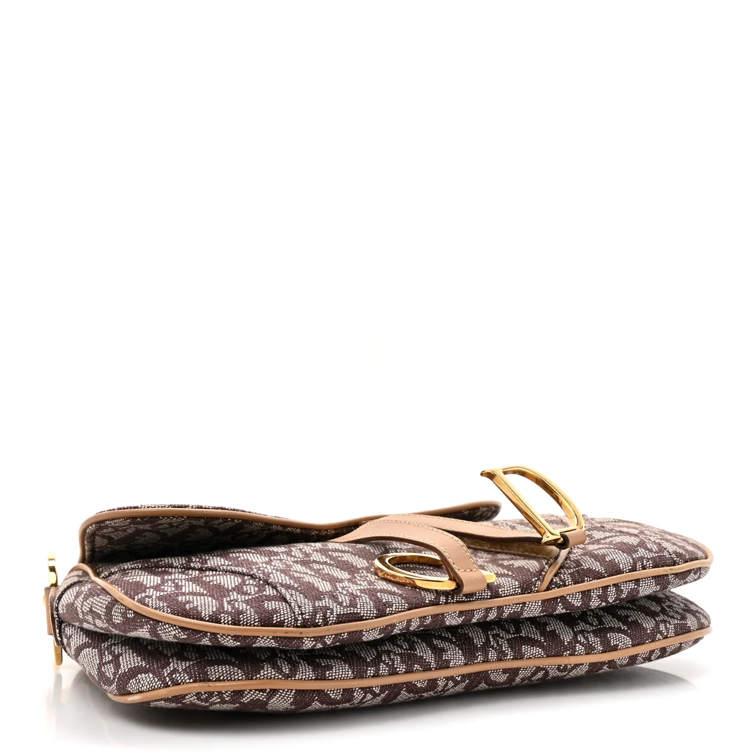 Monogram Double Saddle Bag Brown - Image 4