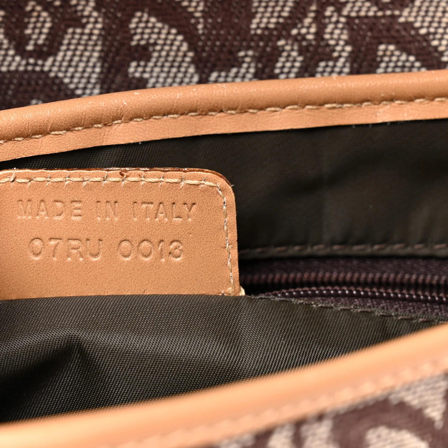 Monogram Double Saddle Bag Brown - Image 7