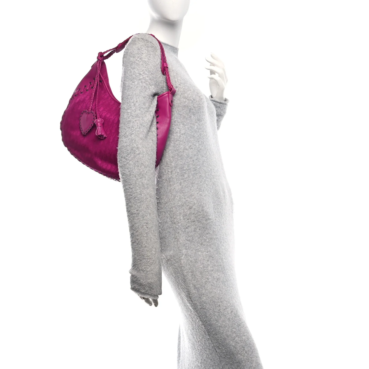 Monogram Ethnic Hobo Pink - Image 3