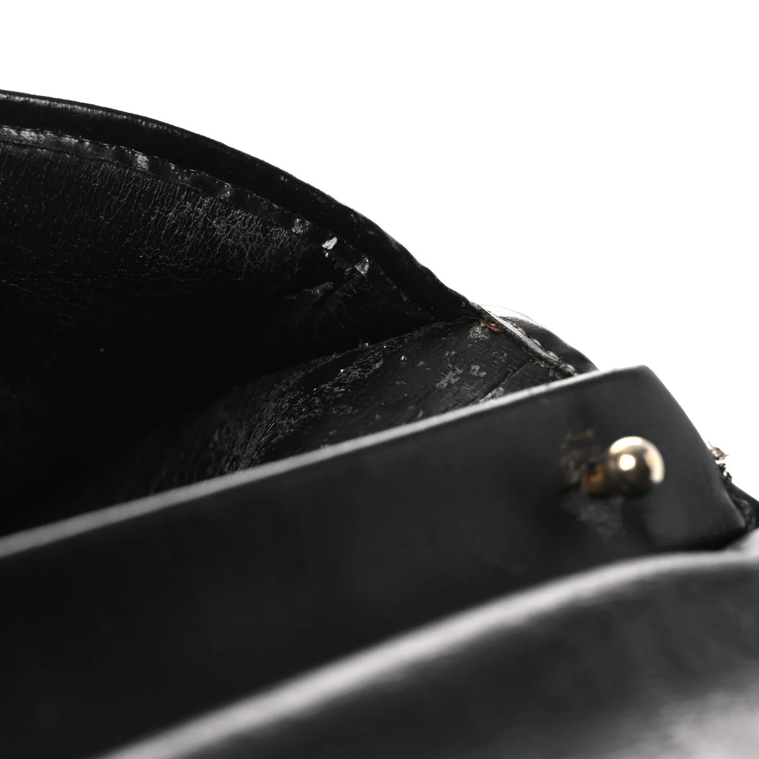 Monogram Flap Clutch Beige Black - Image 12