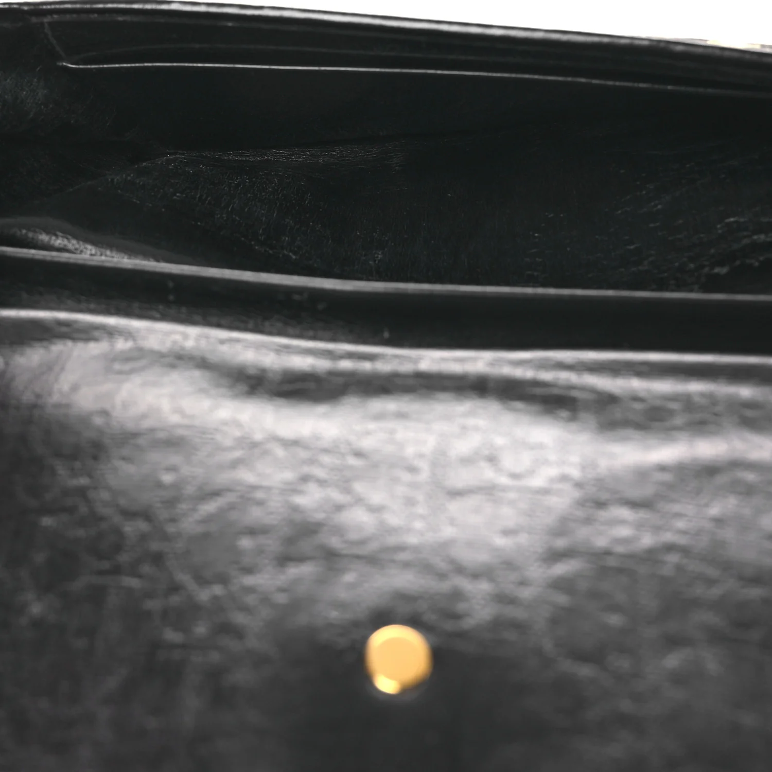 Monogram Flap Clutch Beige Black - Image 5