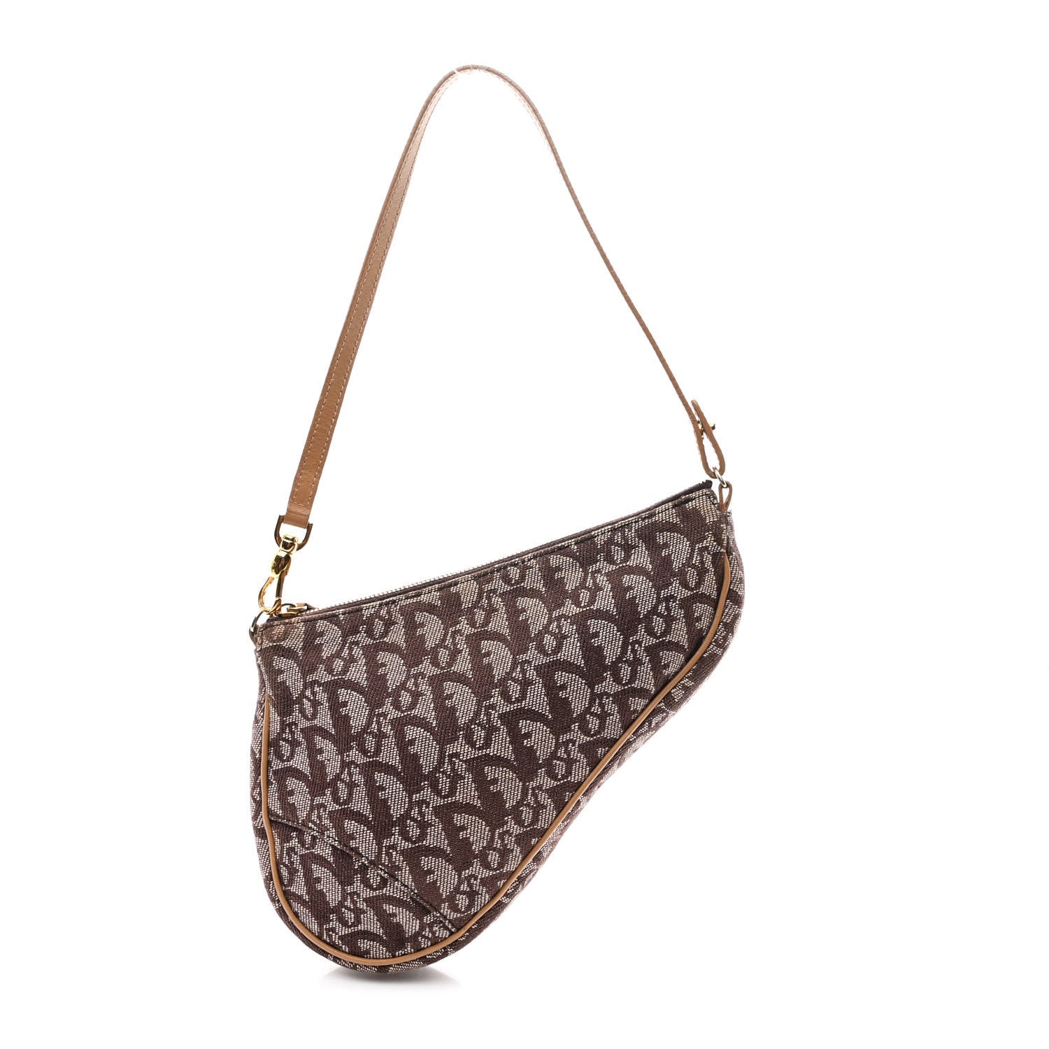 Monogram Mini Saddle Pochette Brown