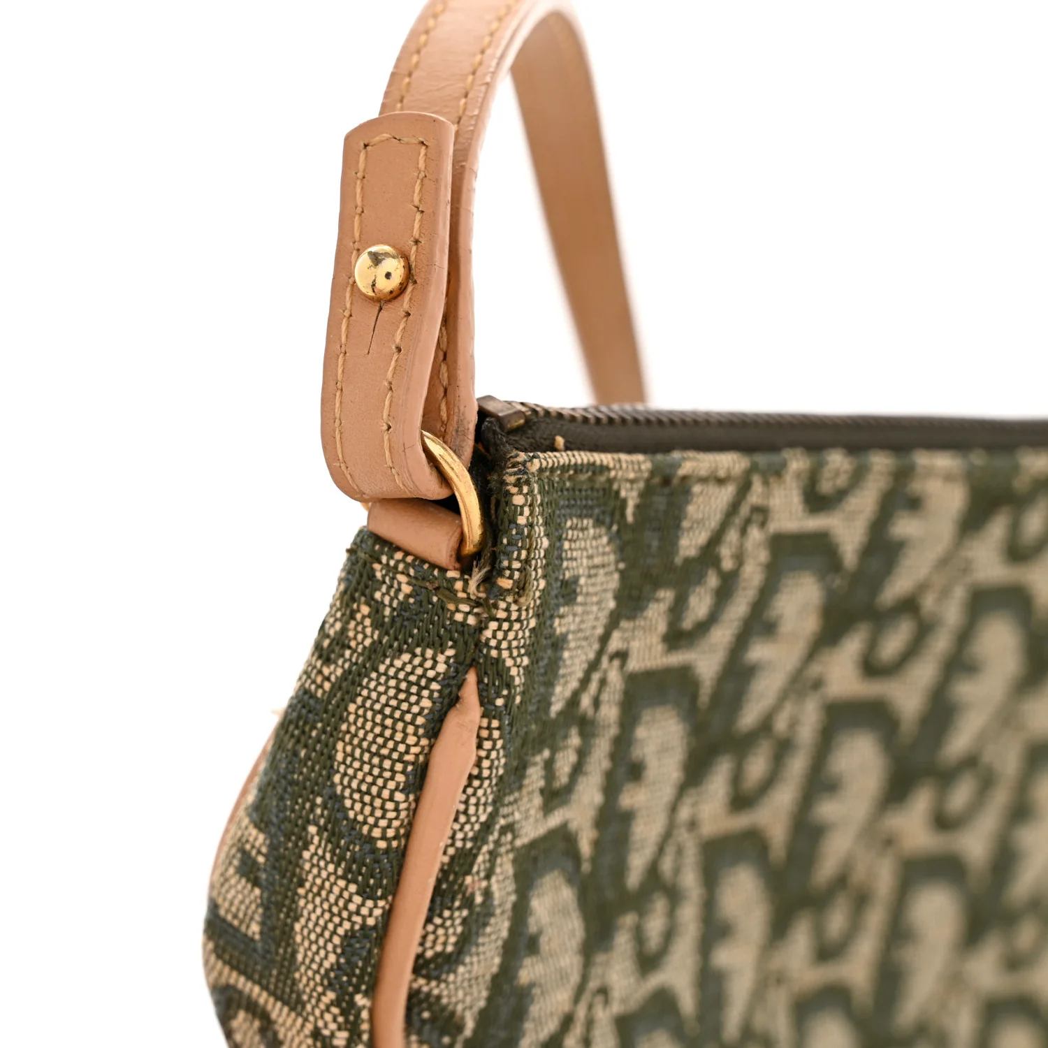 Monogram Mini Saddle Pochette Green - Image 14