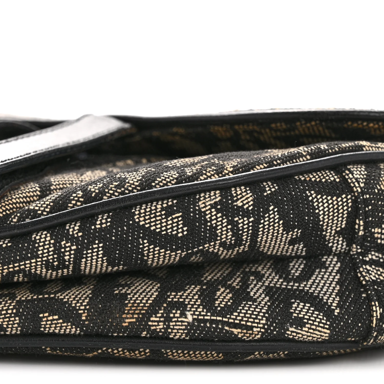 Monogram Saddle Bag Black - Image 10