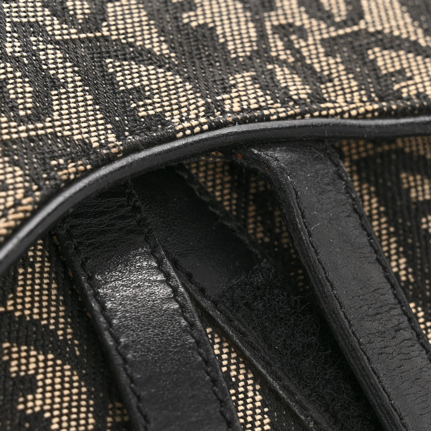 Monogram Saddle Bag Black - Image 14