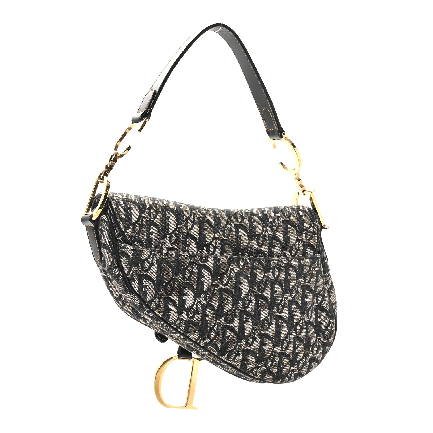 Monogram Saddle Bag Blue - Image 3