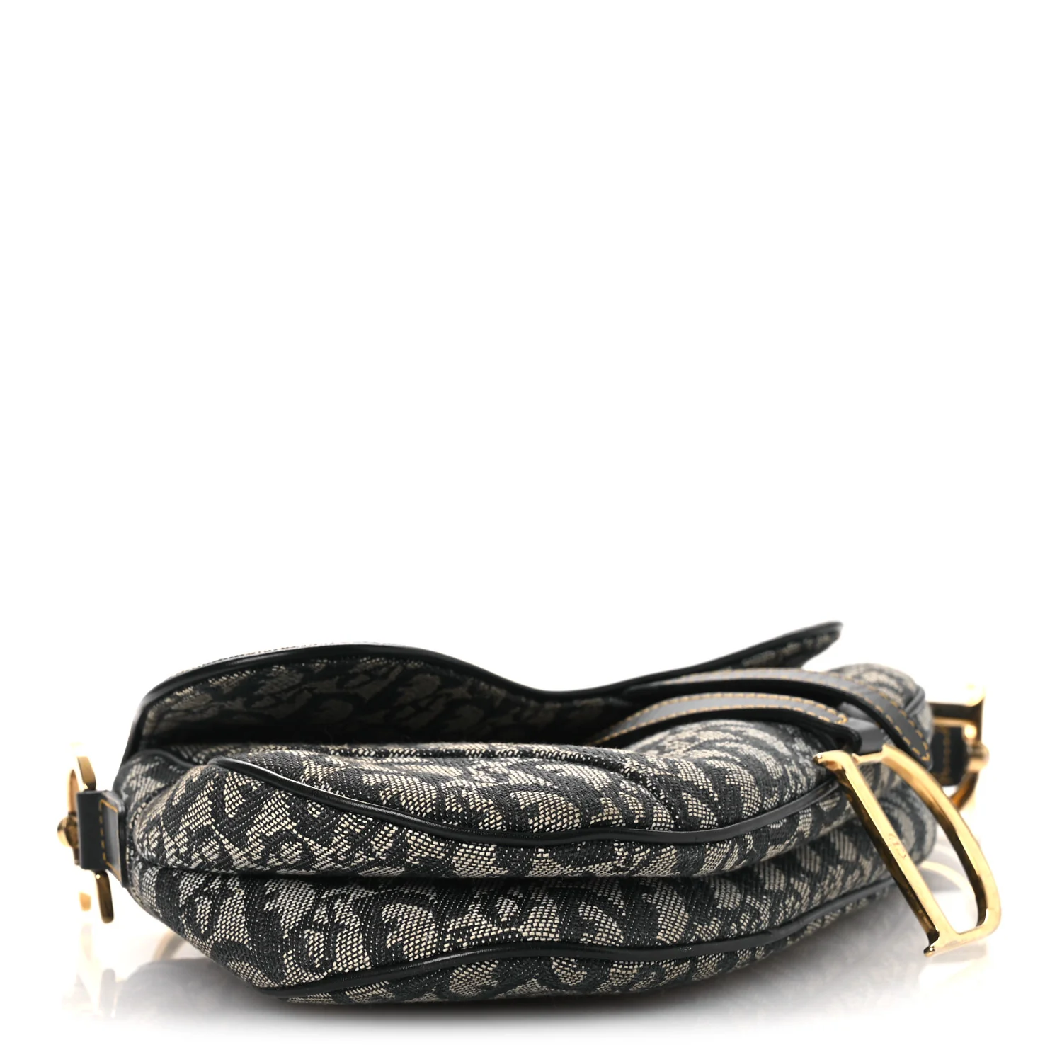 Monogram Saddle Bag Blue - Image 4