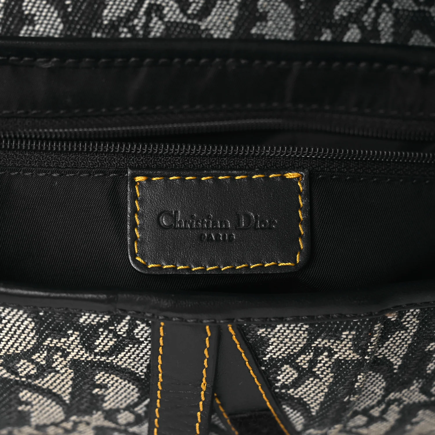 Monogram Saddle Bag Blue - Image 6