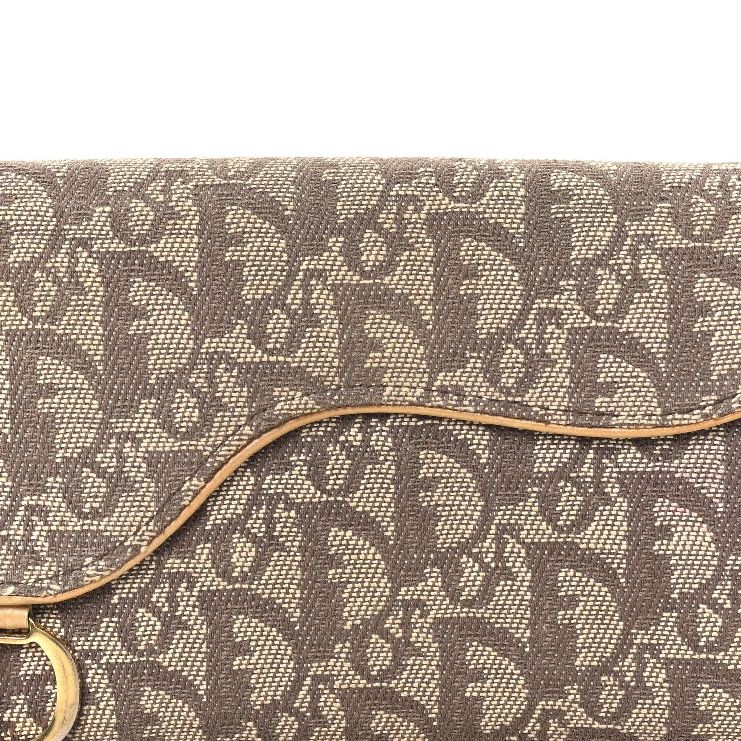 Monogram Saddle Wallet Beige - Image 8