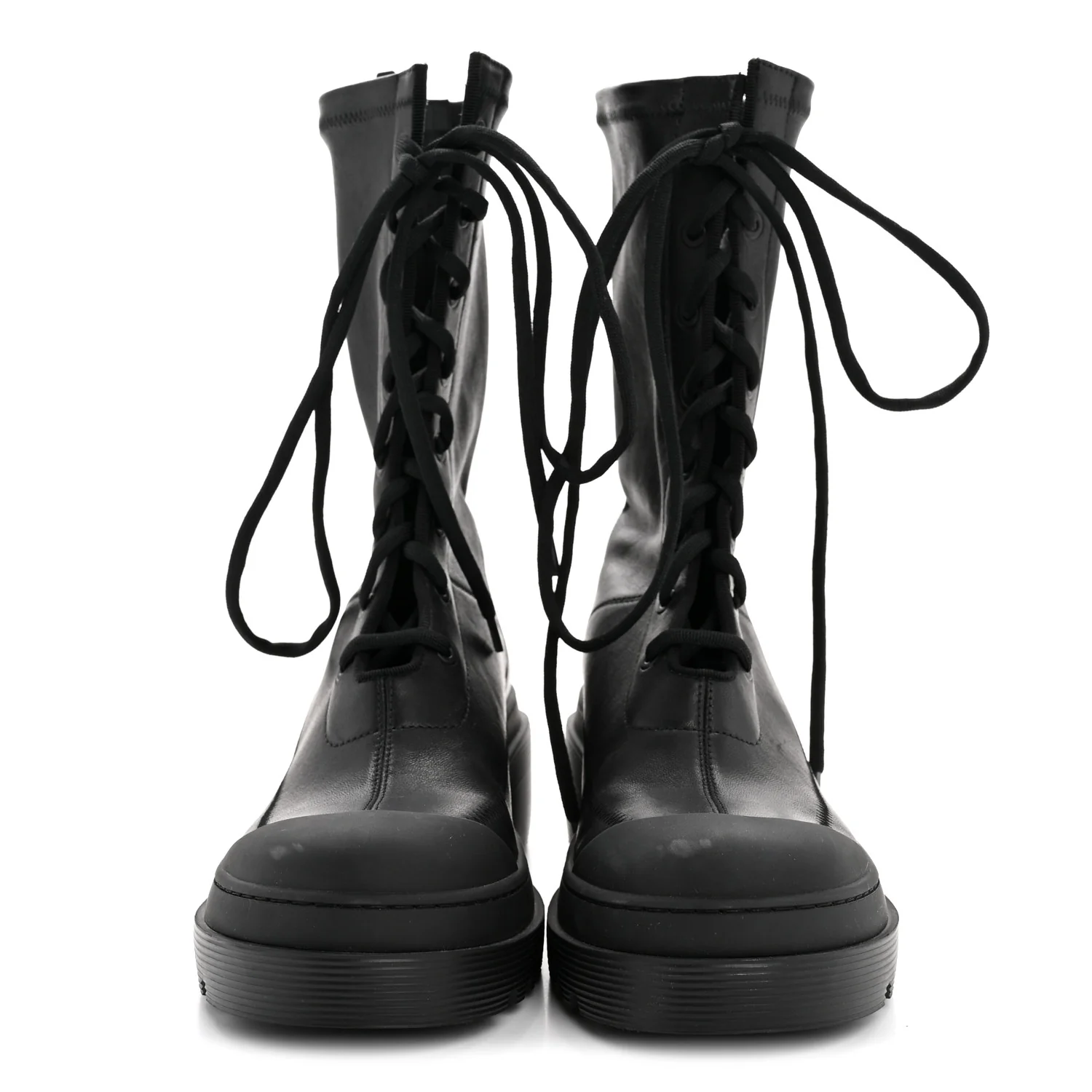 Nappa Stretch Dior Arcade Boots 38 Black - Image 3
