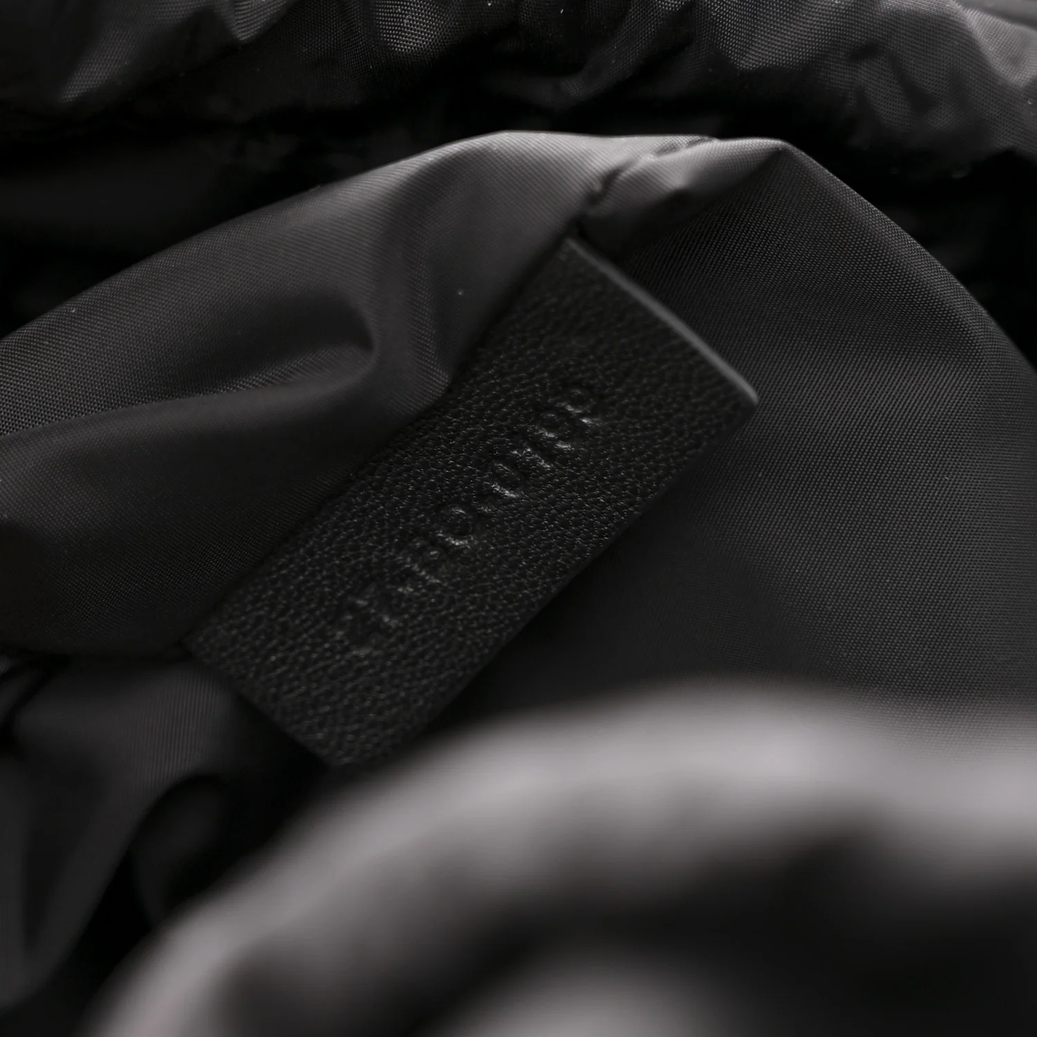 Nylon Saddle Backpack Black - Image 7