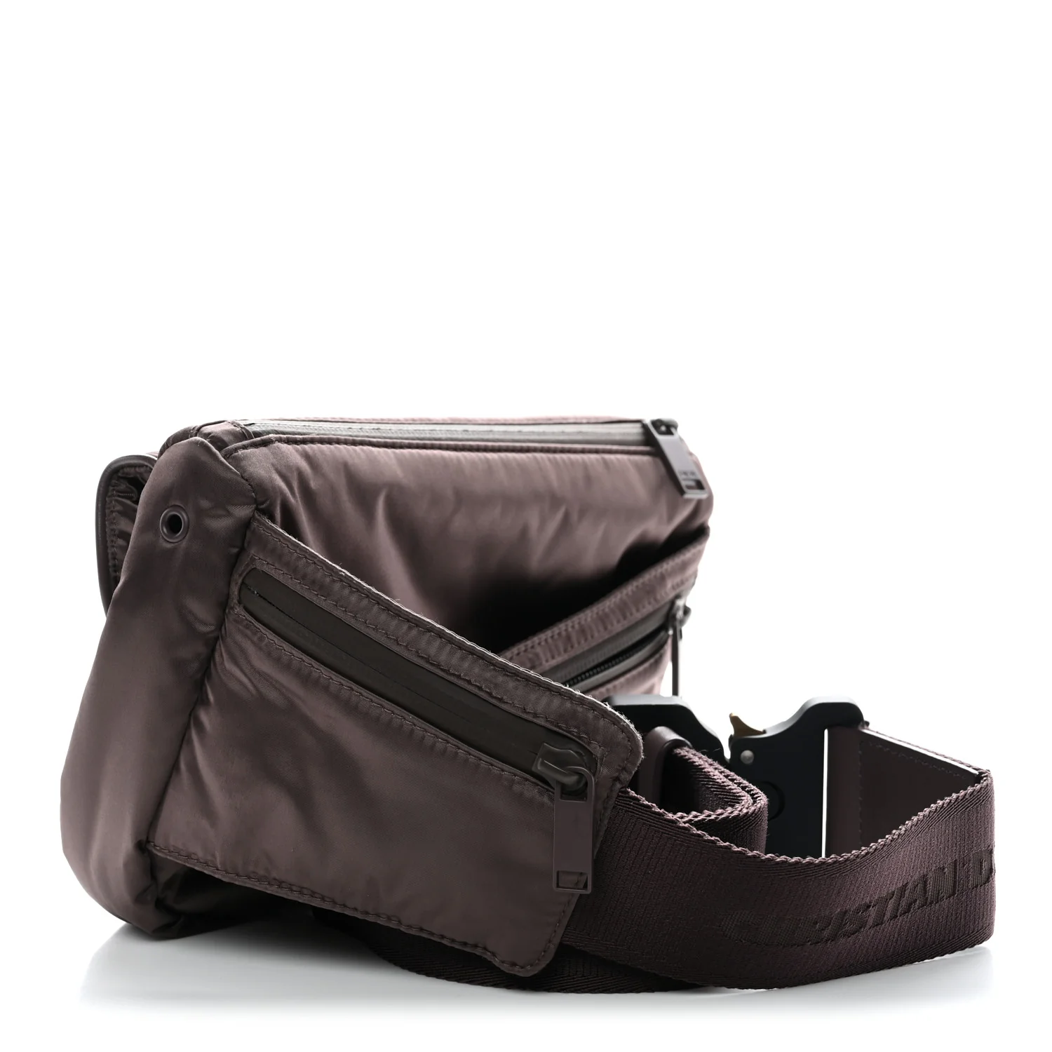 Nylon Saddle Belt Bag Bordeaux - Image 3