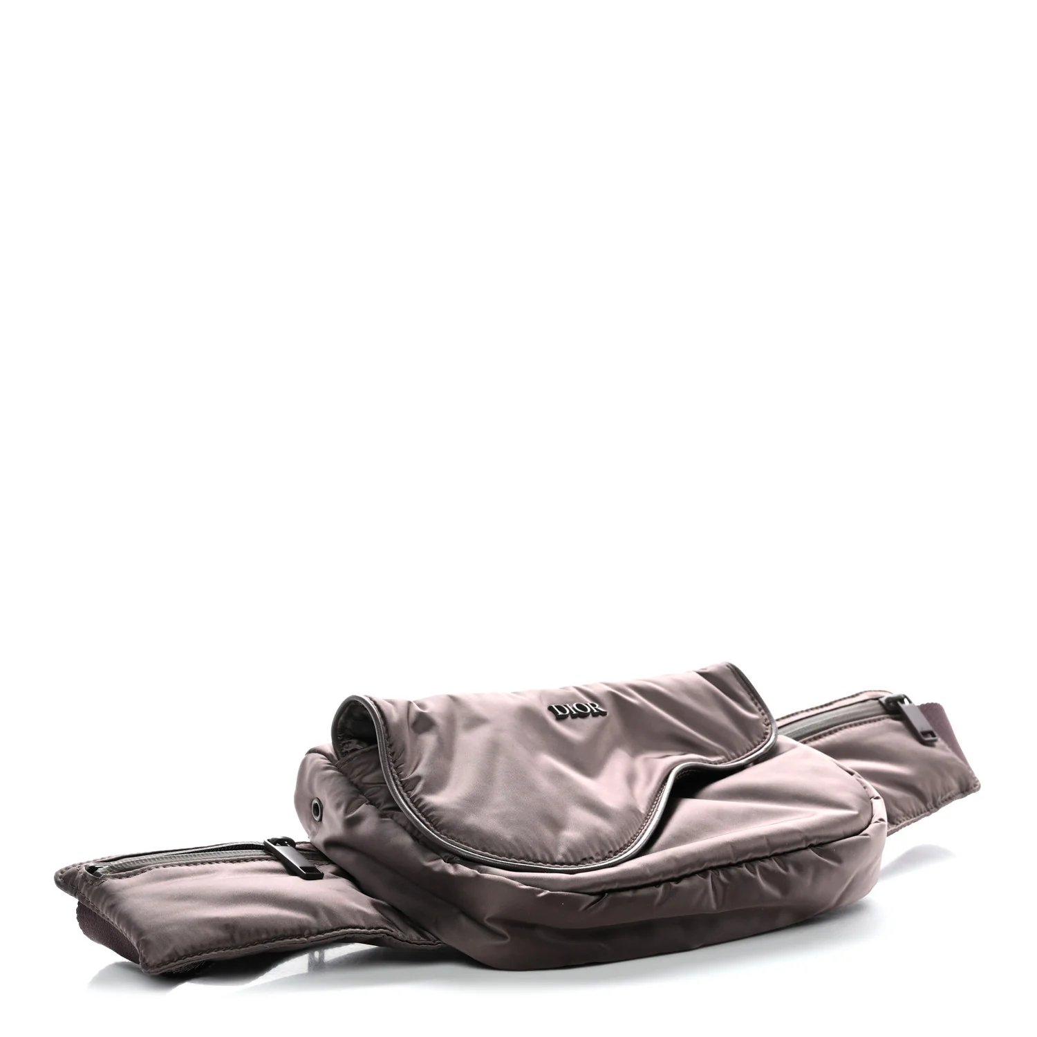 Nylon Saddle Belt Bag Bordeaux - Image 4