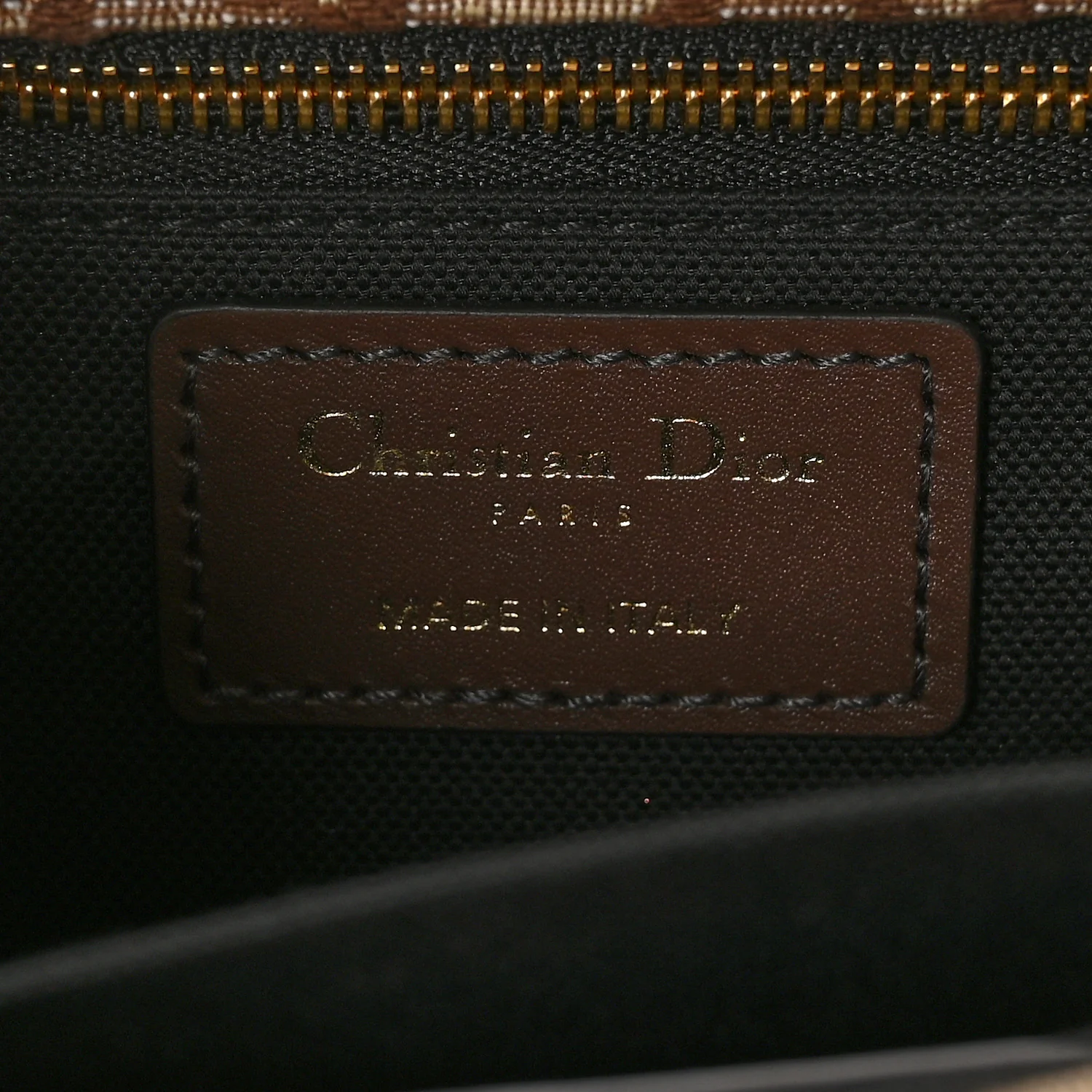 Oblique 30 Montaigne Flap Bag Brown - Image 6