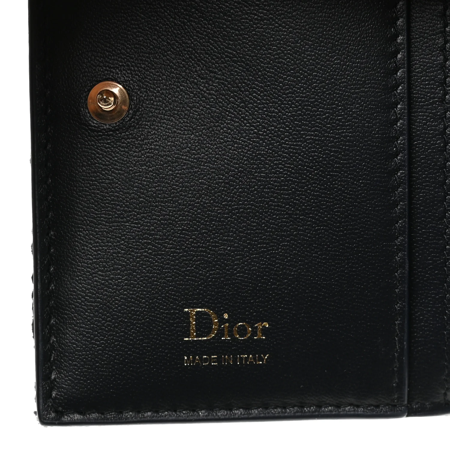 Oblique Bow Dahlia Wallet Blue - Image 6