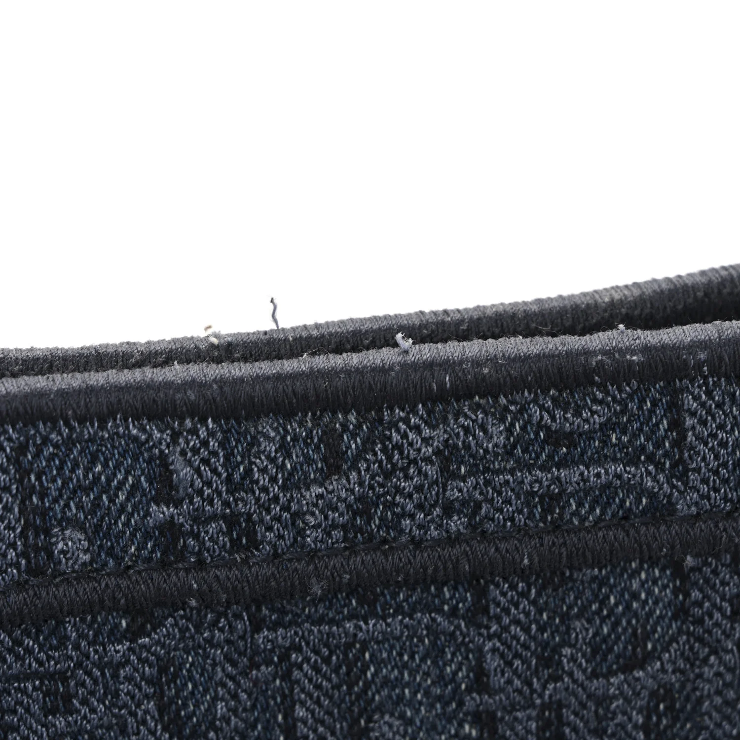 Oblique Denim Mini Book Tote Blue - Image 12